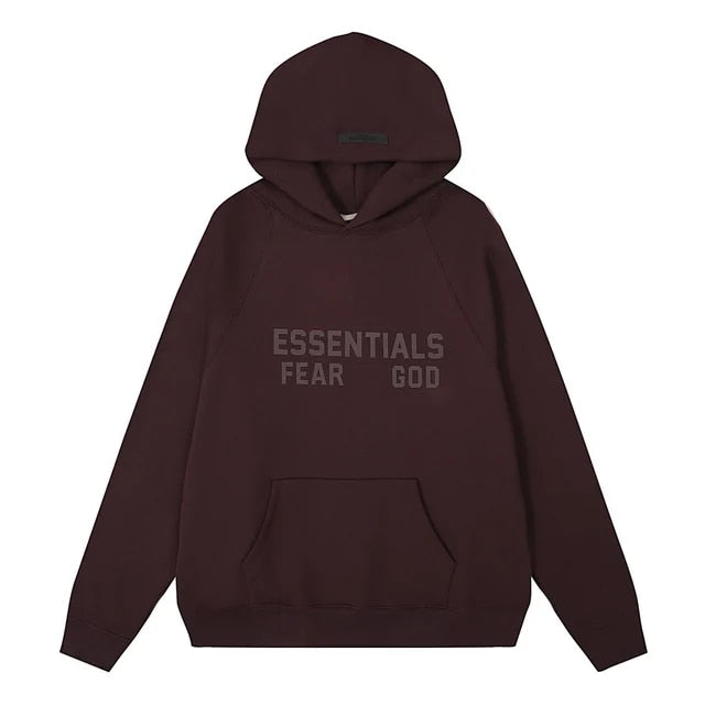 Essentials - Abrigo con capucha para hombre